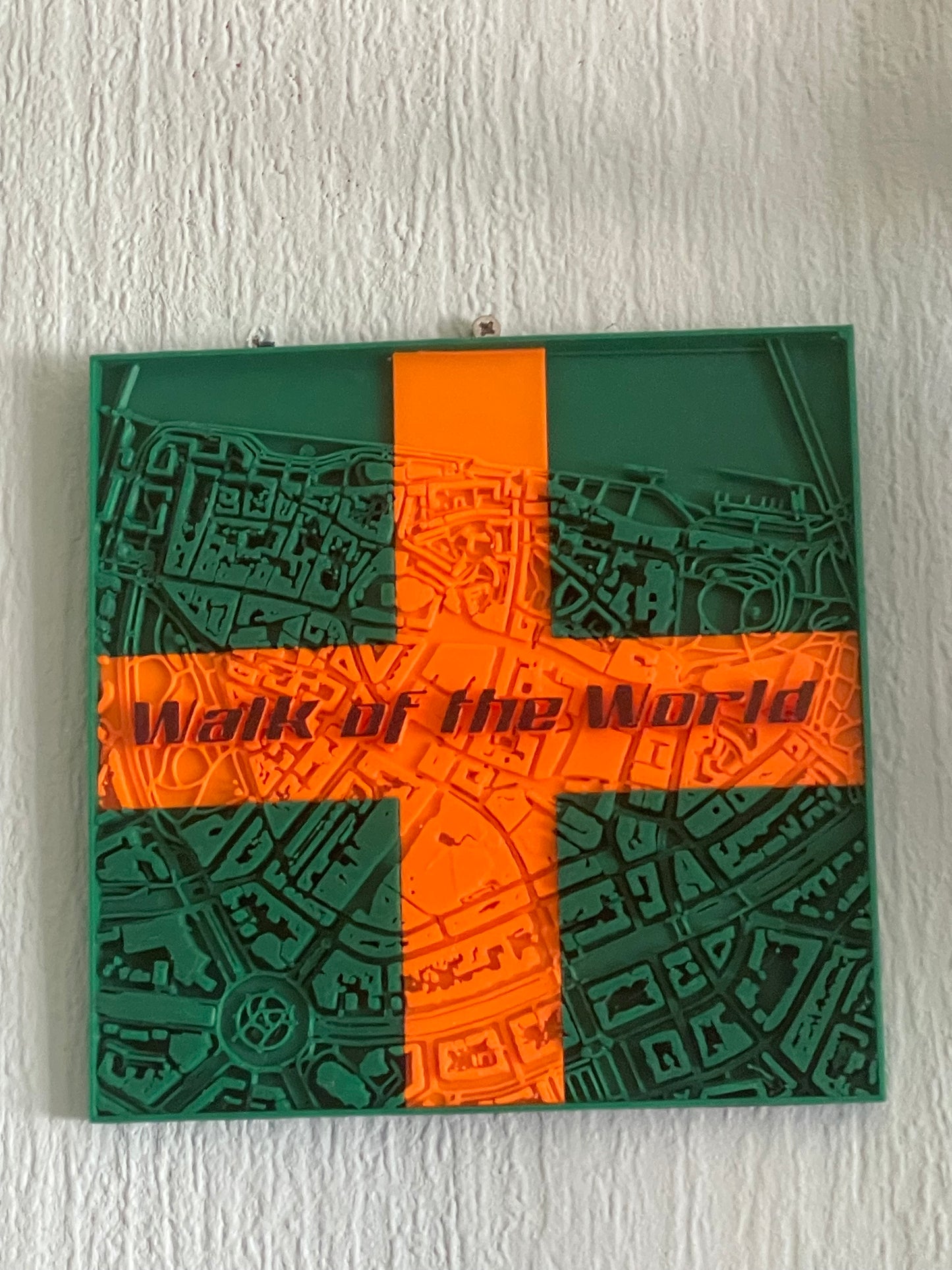 3D kaart Nijmegen Walk of the world Vierdaagse