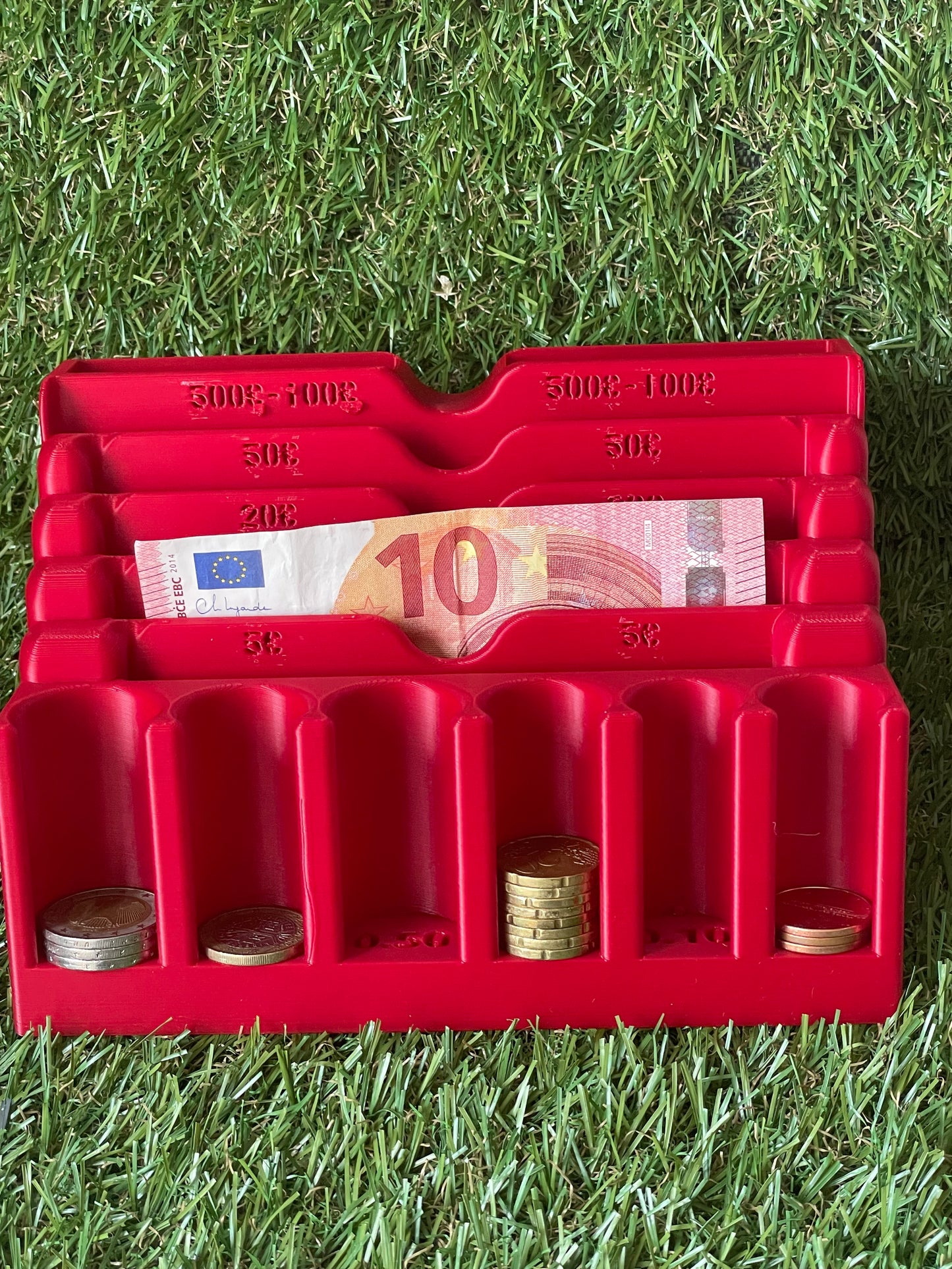 Cash storage box cash stuffer