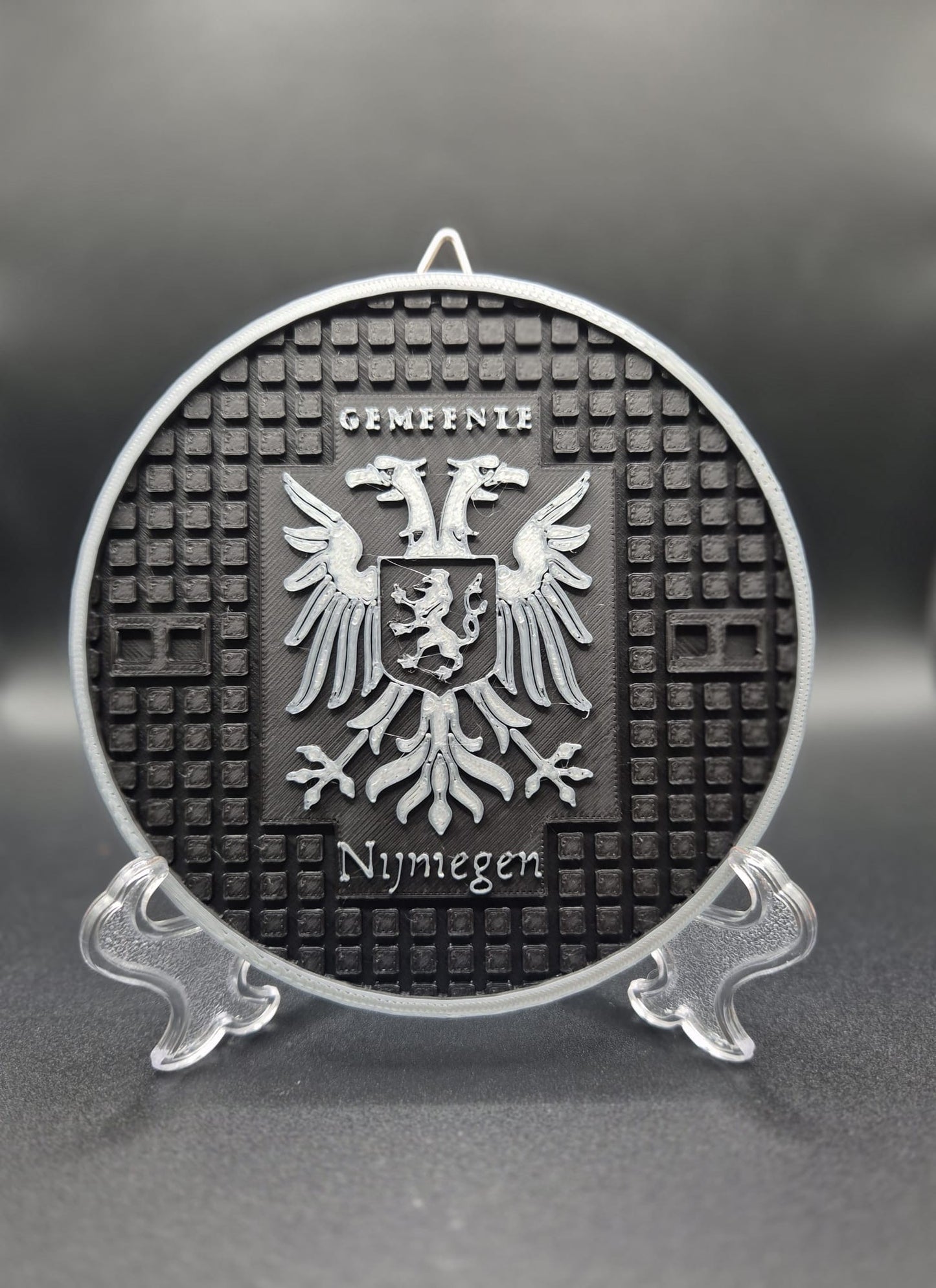 3D tile manhole cover Municipality of Nijmegen