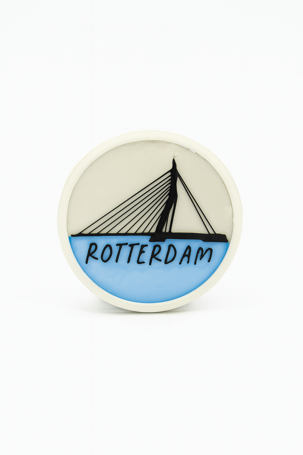 3D onderzetter Erasmusbrug Rotterdam