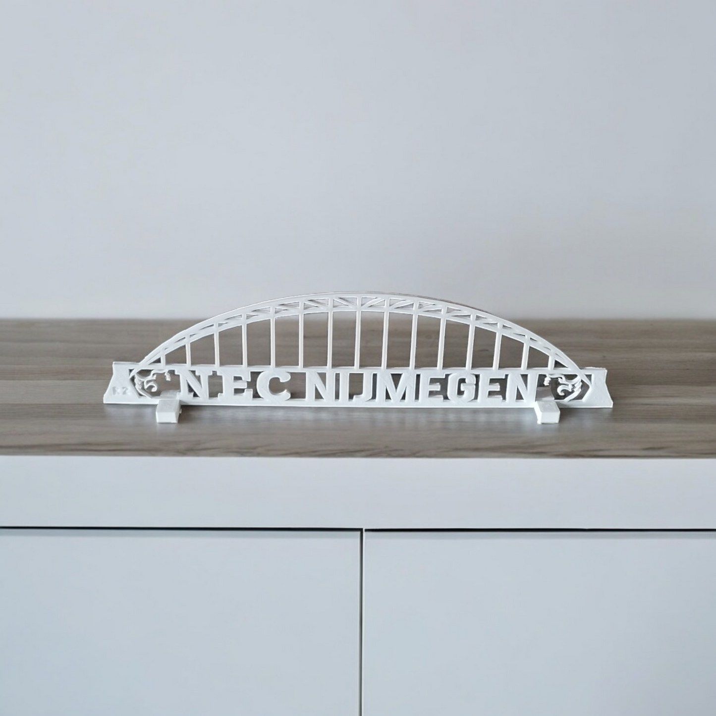 NEC Nijmegen Waal bridge decoration