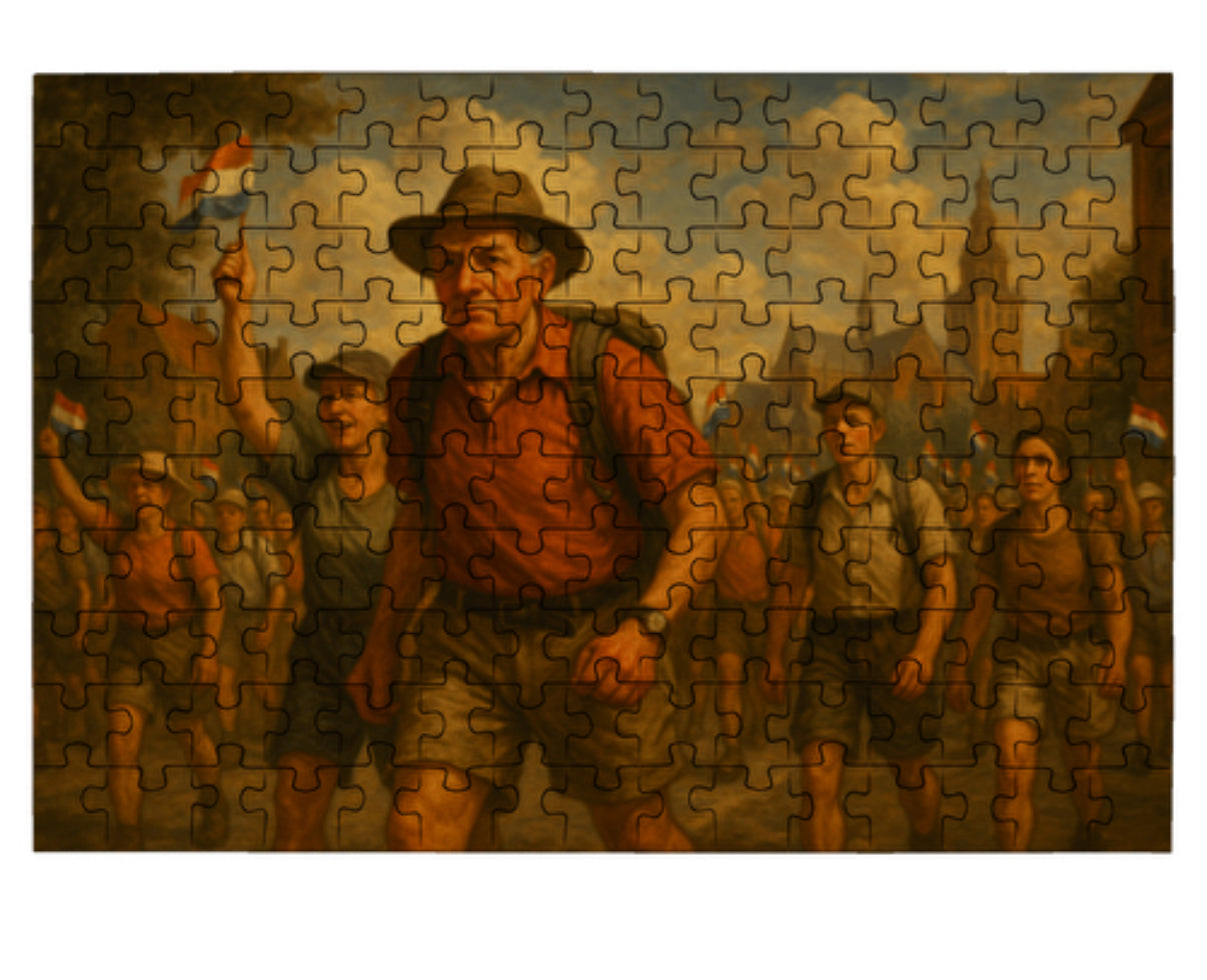 Puzzel Vierdaagse Nijmegen cadeau idee