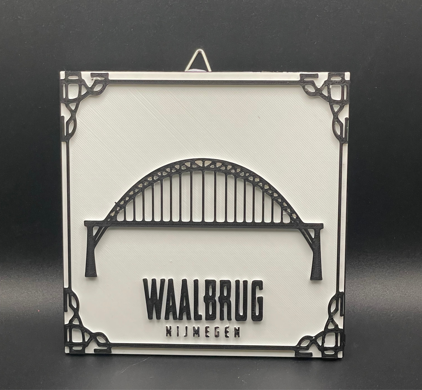3D tile Waal Bridge Nijmegen