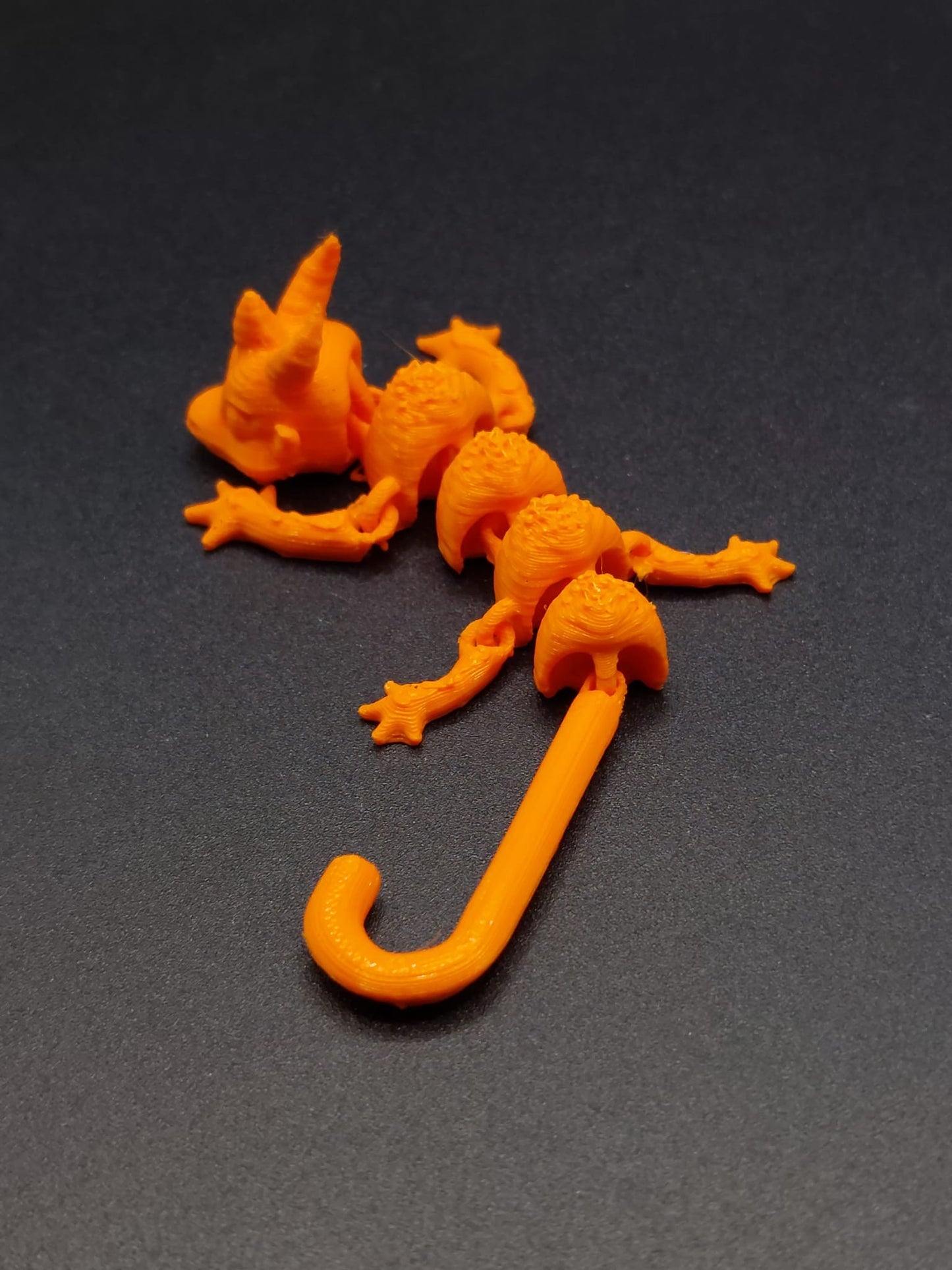 Flexi Toy vuurdraak zuurstokstaart