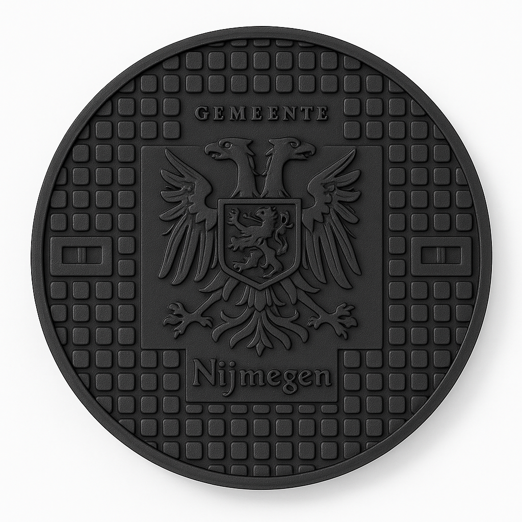 Manhole cover Nijmegen coaster