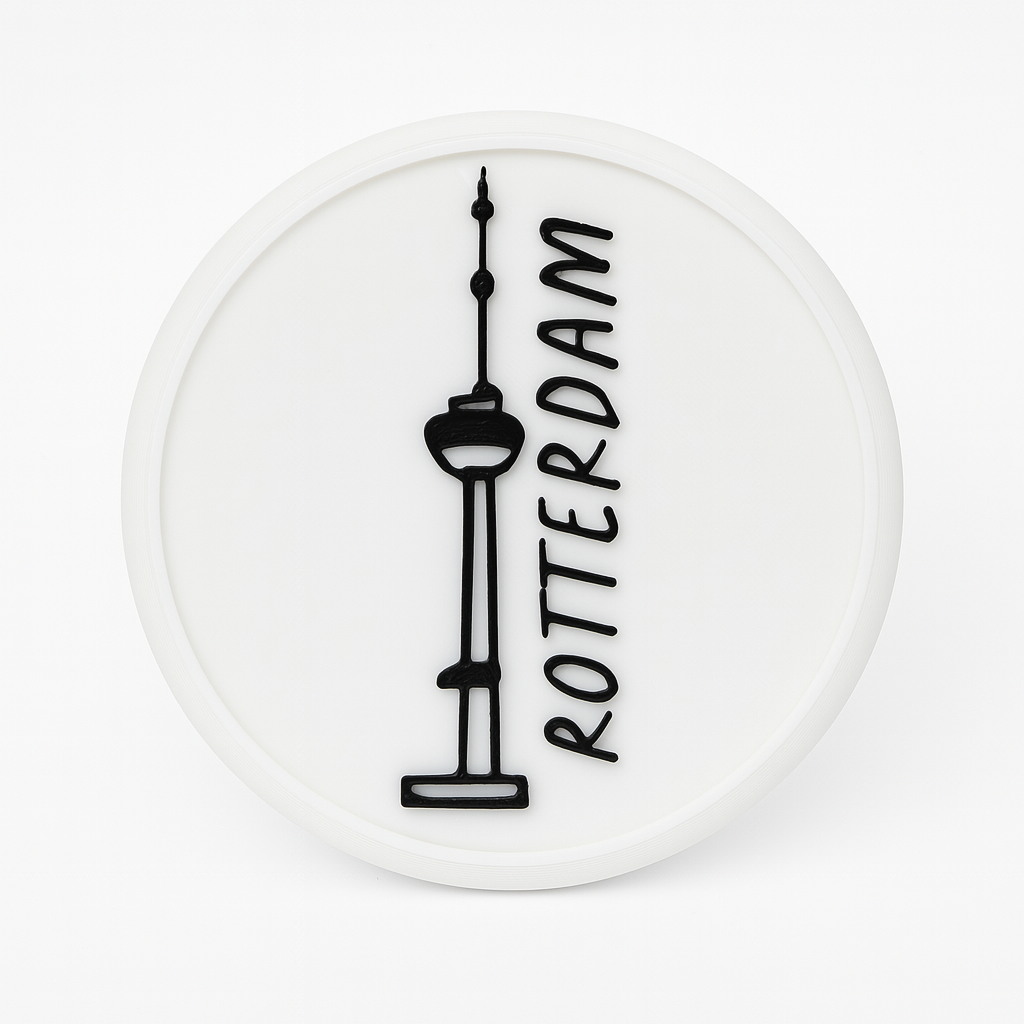 3D onderzetter Euromast Rotterdam