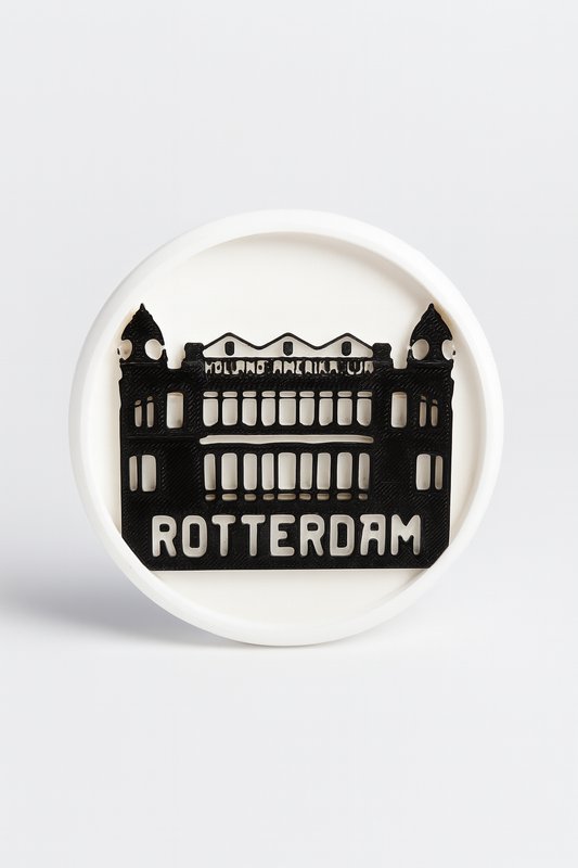3D onderzetter Hotel New York Rotterdam