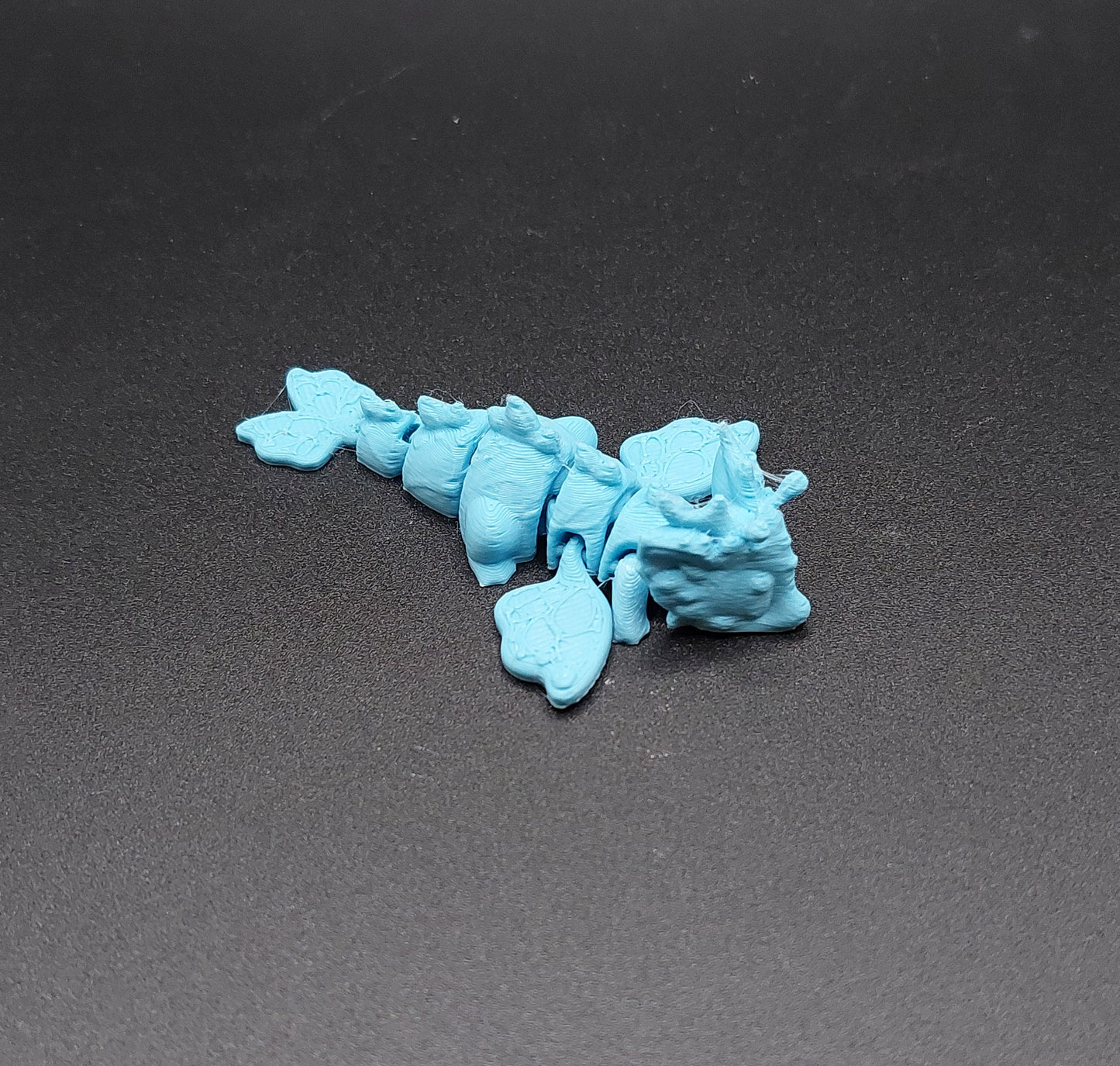 licht blauwe flexi draakje