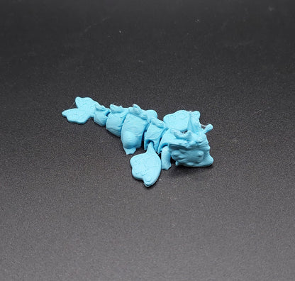 licht blauwe flexi draakje