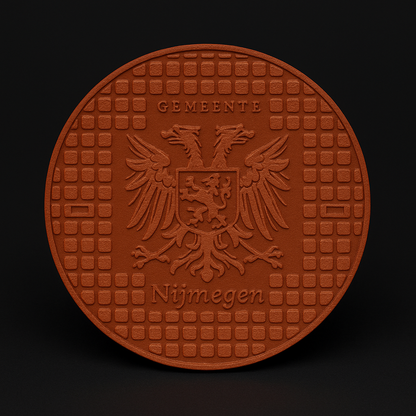 Manhole cover Nijmegen coaster