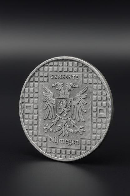 Manhole cover Nijmegen coaster