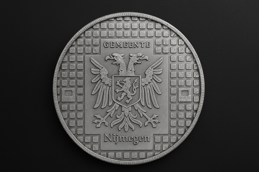 Manhole cover Nijmegen coaster