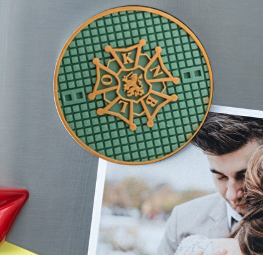 Magneet putdeksel medaille vierdaagse Nijmegen