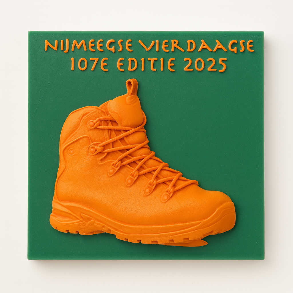 Wall tile 107th Nijmegen Four Days Marches