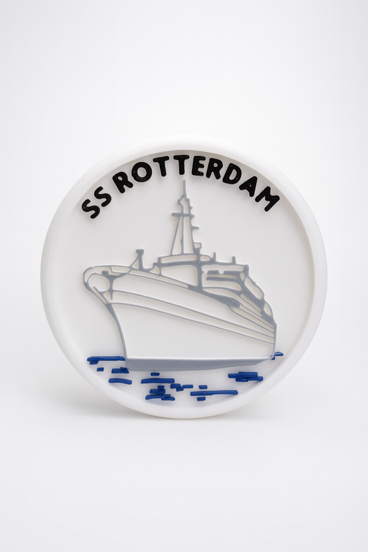 3D onderzetter SS Rotterdam