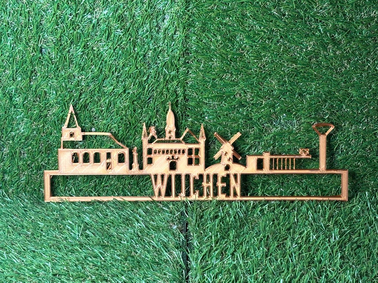 3D Decoratie skyline Wijchen